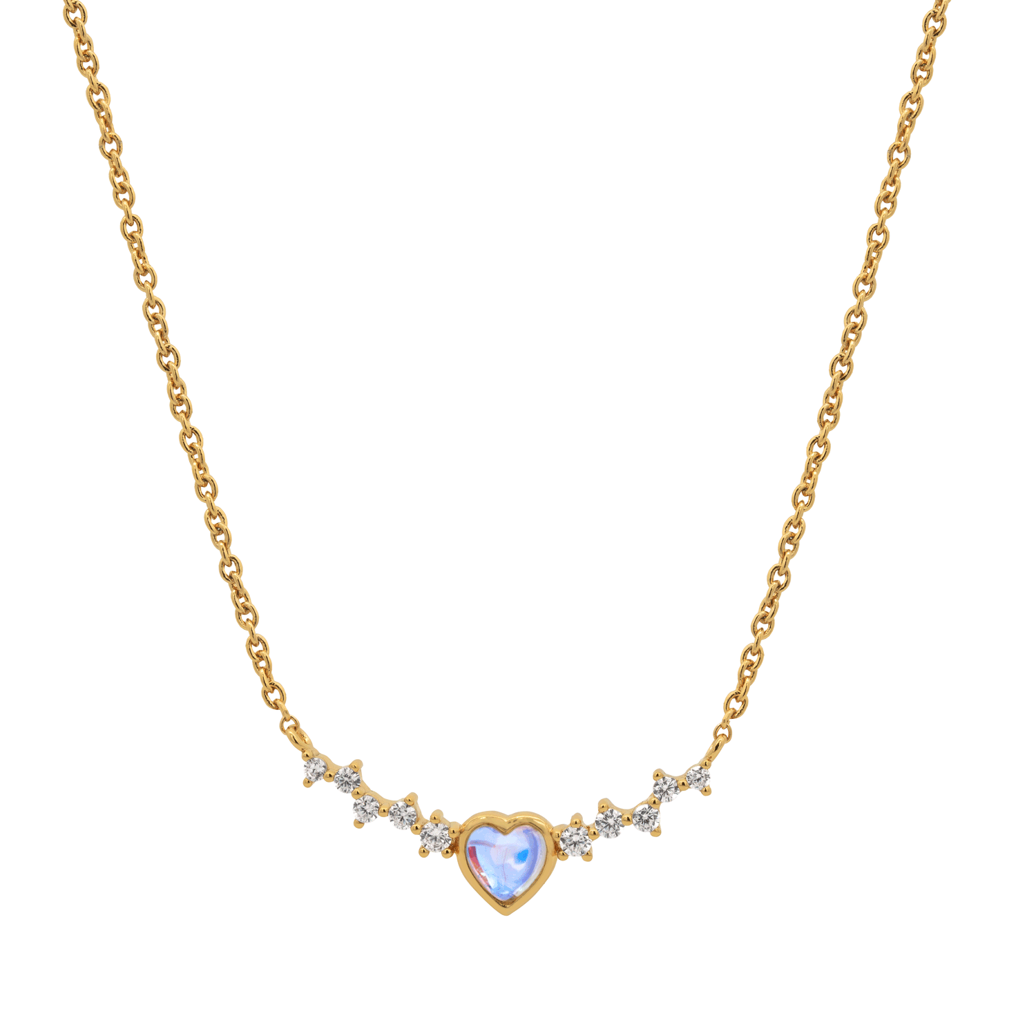 Gold Zora Necklace for Women - Elegant 18K Gold Plated Pendant Jewelry - Perfect for Parties, Weddings & Everyday Wear