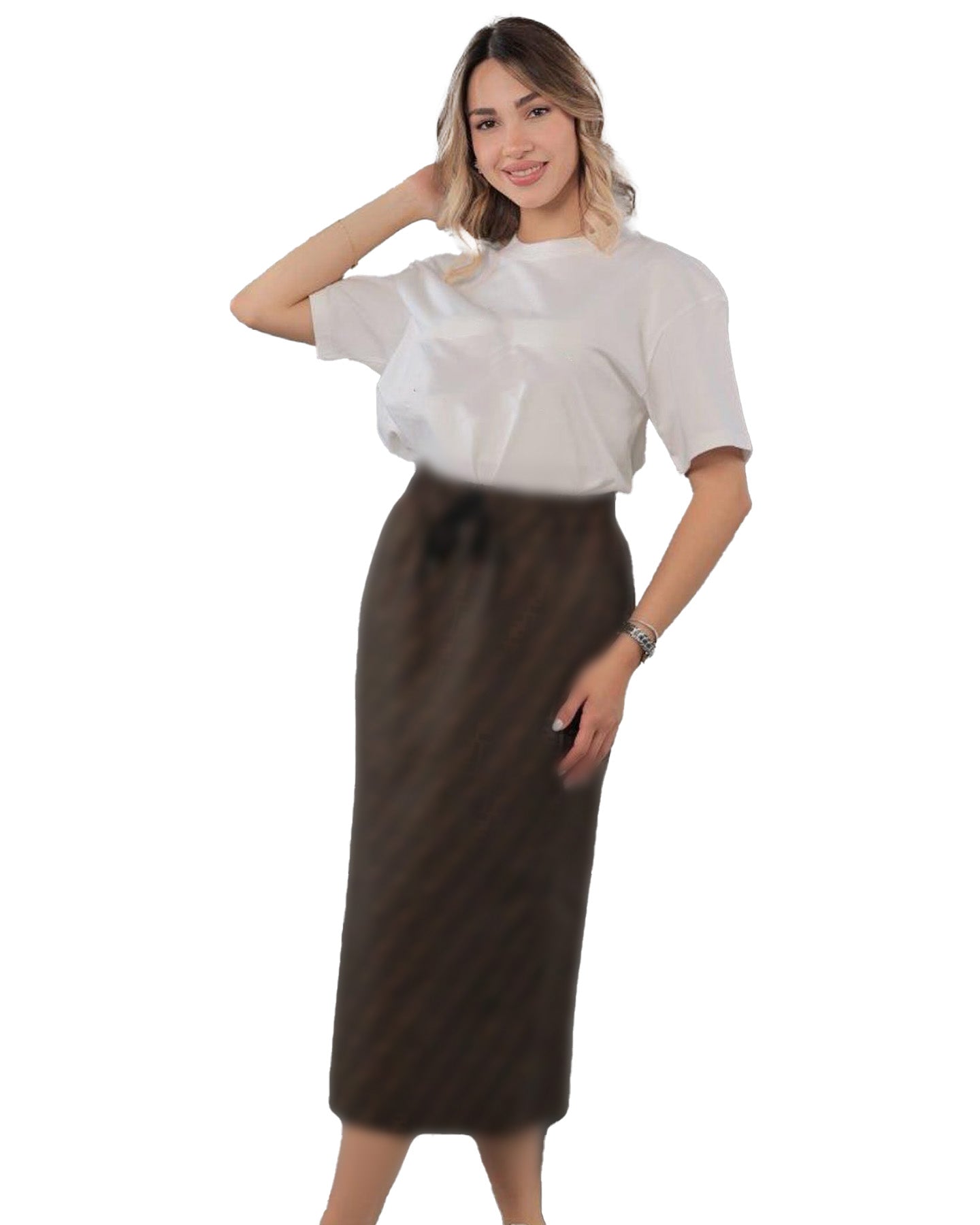Women's Fashion Short Sleeve Top with Matching Hip Skirt Set - Casual Summer Outfit for Beach, Party & Daily Wear