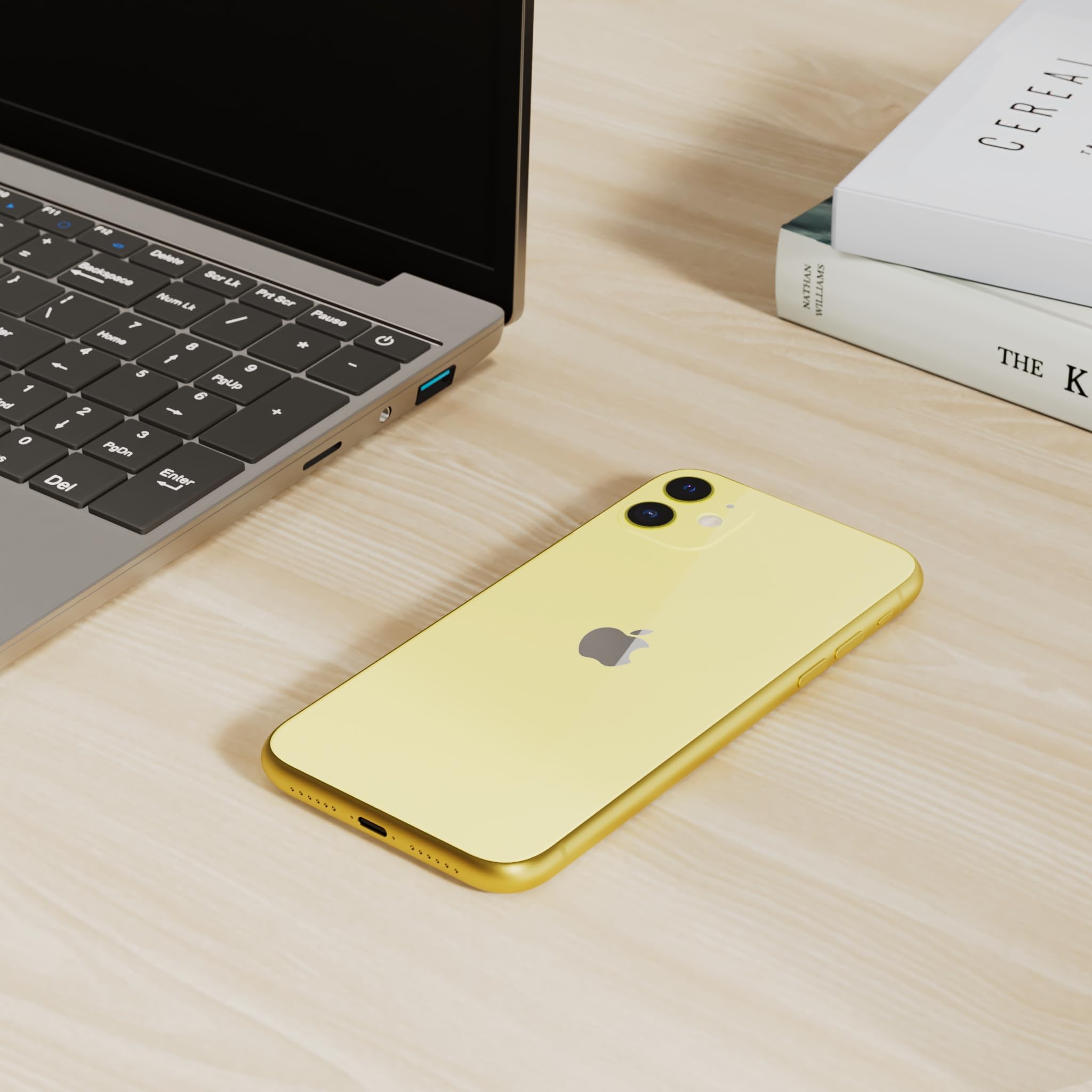 Apple iPhone 11 256GB Unlocked Smartphone - AT&T Renewed Premium Yellow (Perfect for Travel, Business & Everyday Use)