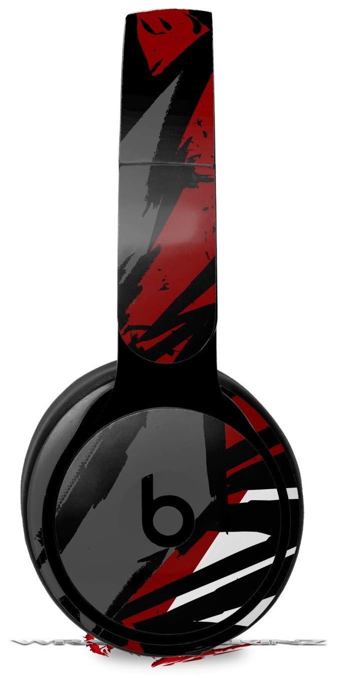 Beats Solo Pro Headphones Skin Decal Wrap - Baja 0040 Red Dark Protective Cover | Compatible with Beats Solo Pro (Headphones Not Included) | Perfect for Travel, Gym & Daily Use