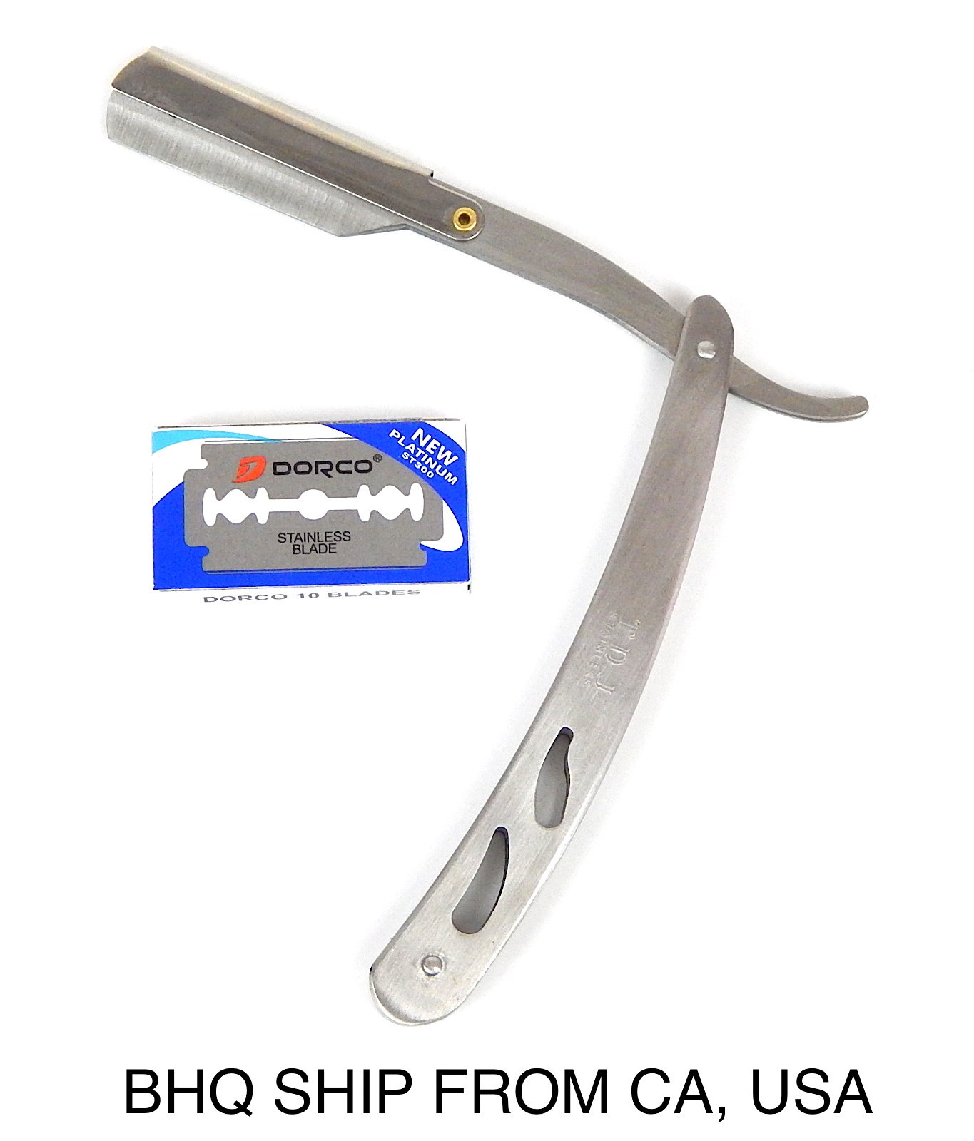 Men's Straight Razor - Professional Cut Throat Shaving for Barbers & Grooming