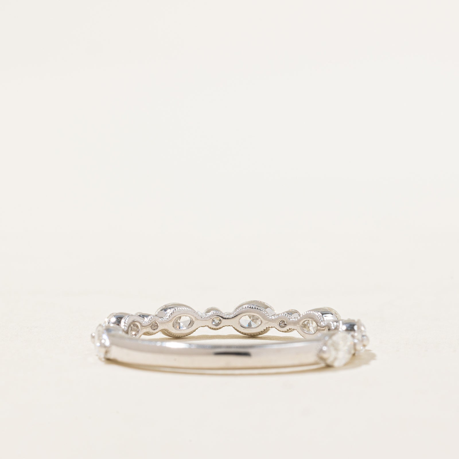Neil Lane Diamond Semi Eternity Band 0.90ctw Size 6.5 - Elegant Wedding Ring for Women, Perfect for Anniversaries & Special Occasions