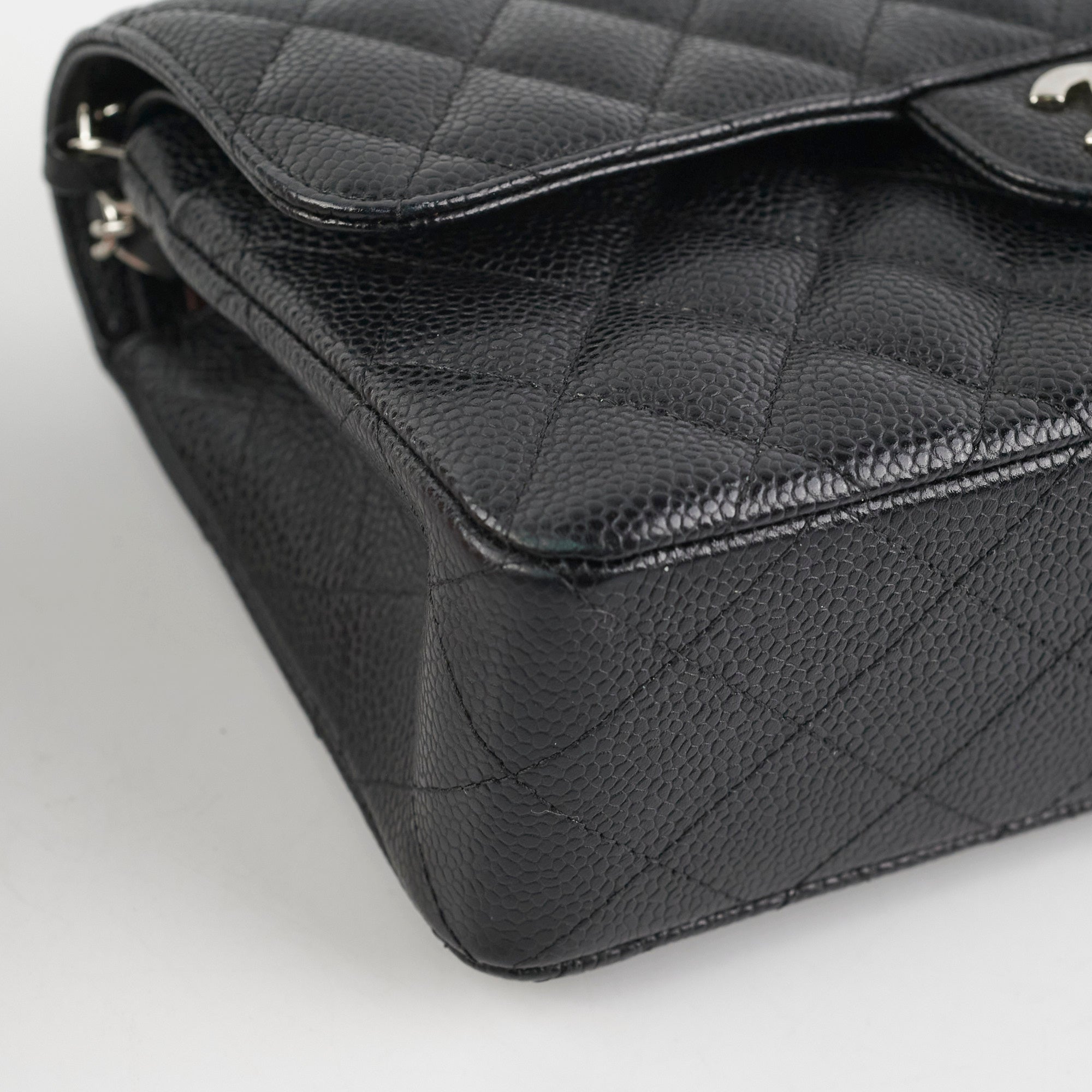 Chanel Small Caviar Classic Flap Bag Black - Luxury Quilted Leather Crossbody Purse for Women | Perfect for Evening Events, Date Nights & Special Occasions