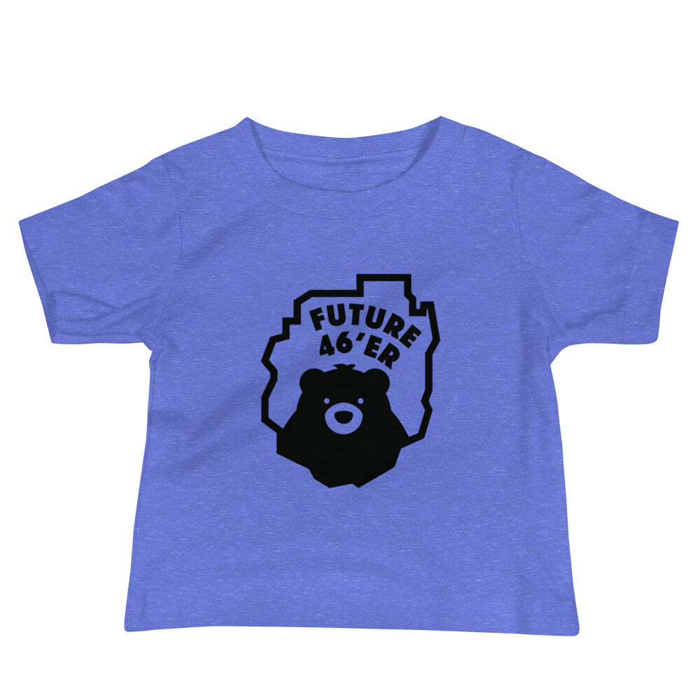 Future 46er Baby T-Shirt - Adorable Infant Climbing Enthusiast Outfit for Hiking Families & Outdoor Adventures