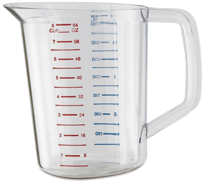 Rubbermaid 1 Qt Measuring Cup - Durable Plastic Measuring Cup for Baking, Cooking, and Mixing - Perfect for Kitchen, Home, and Professional Use