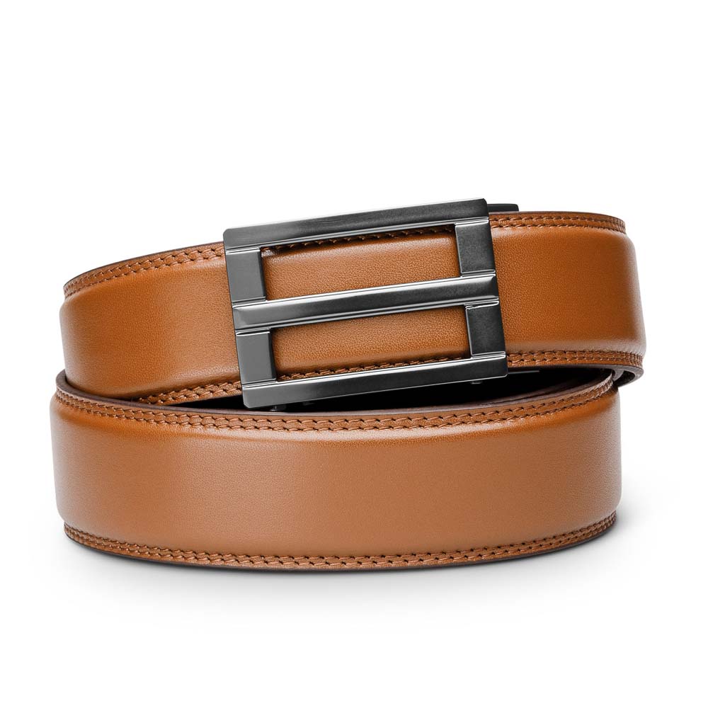 Premium Excel Buckle Classic Leather Belt 1.37