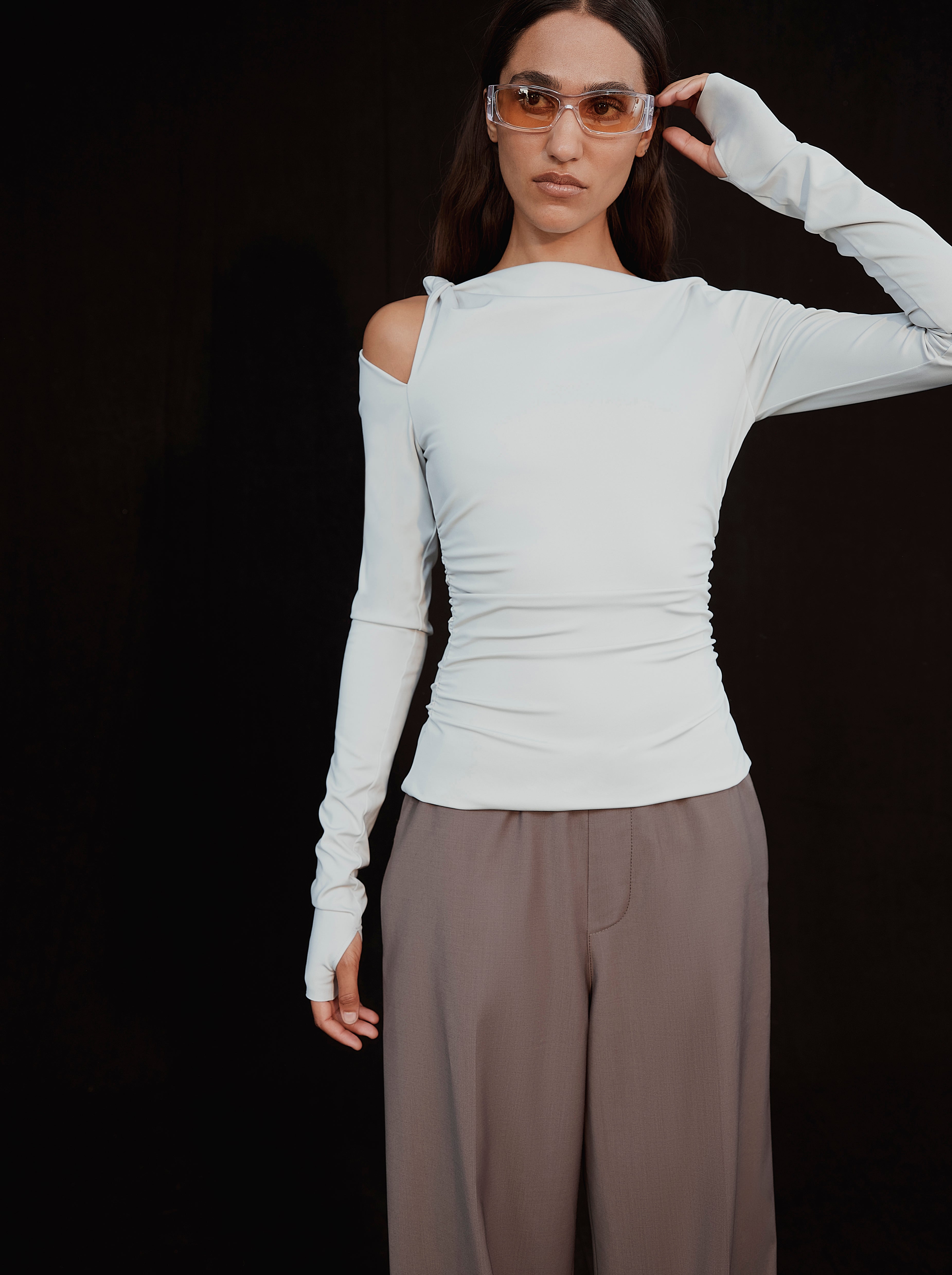 Elm Women's Long Sleeve T-Shirt - Soft Cotton Casual Blouse for Everyday Wear | Perfect for Work, Outfits & Layering