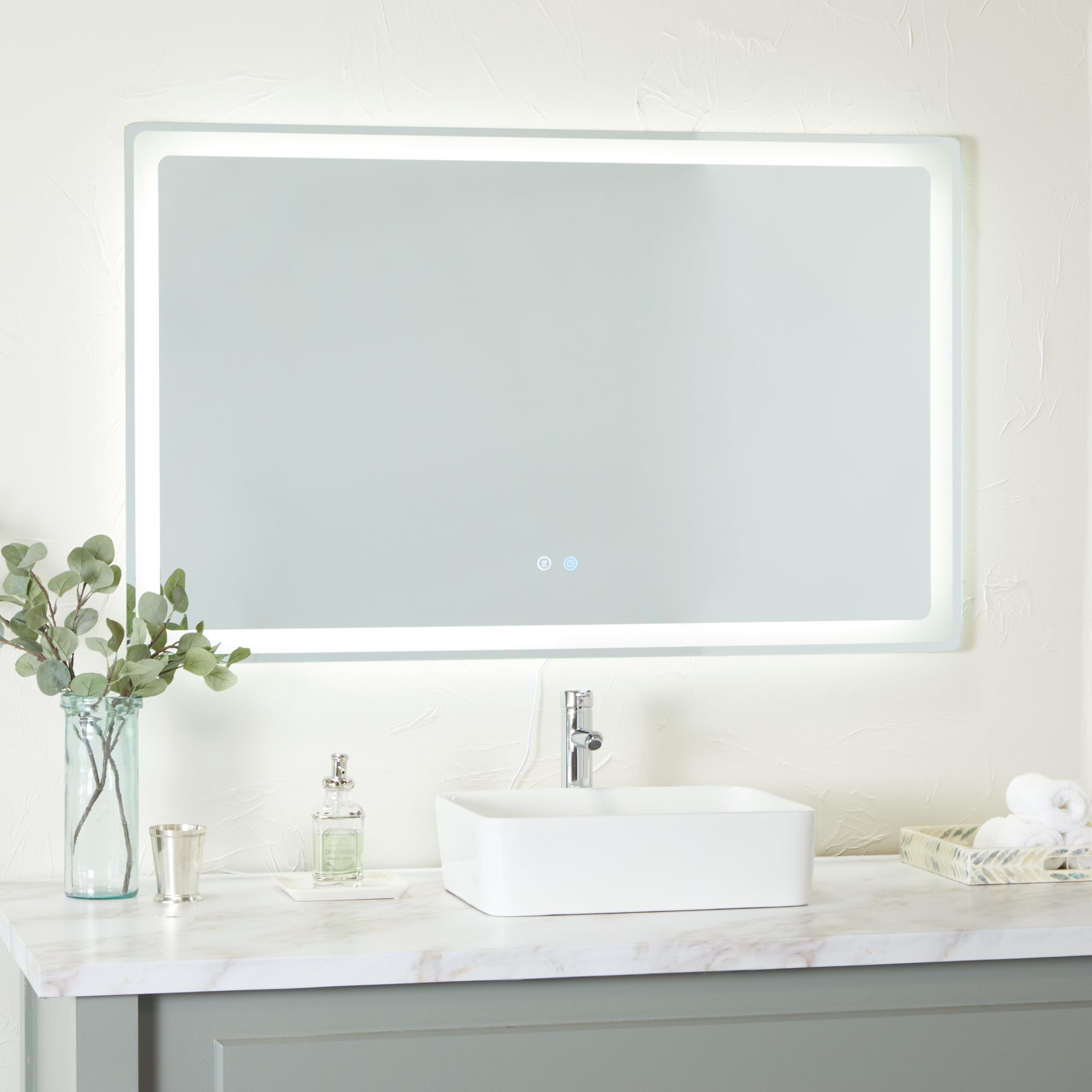 Deco 79 Fog-Free LED Bathroom Mirror 51
