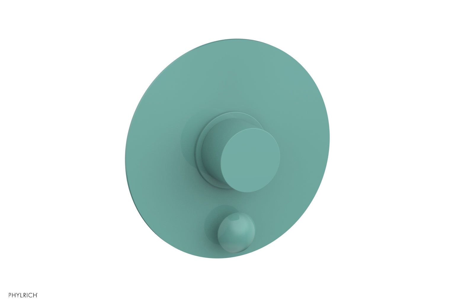 BASIC II Pressure Balance Shower Plate with Diverter and Handle Trim Set 4 197 - Perfect for Bathroom Renovation & Modern Home Upgrade