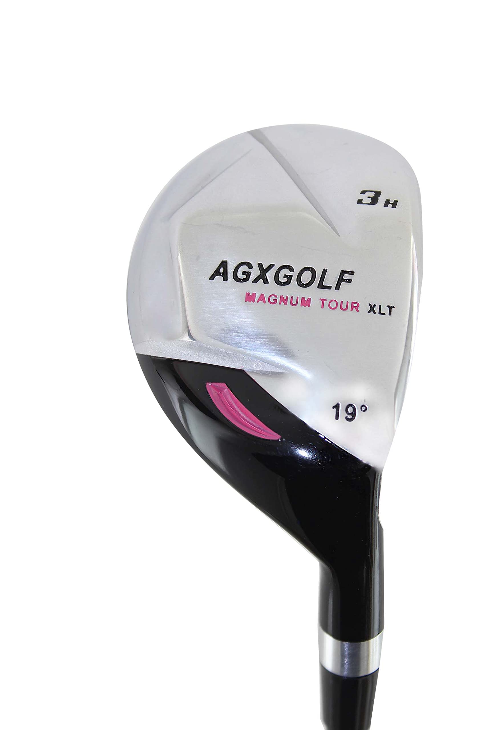 Women's Graphite Shaft Magnum XLT Golf Iron Set - Left/Right Handed with Hybrid Utility Long Iron + 6-9 Irons & PW - Petite/Regular/Tall Sizes - Perfect for Beginners & Intermediate Female Golfers on Course & Driving Range Practice