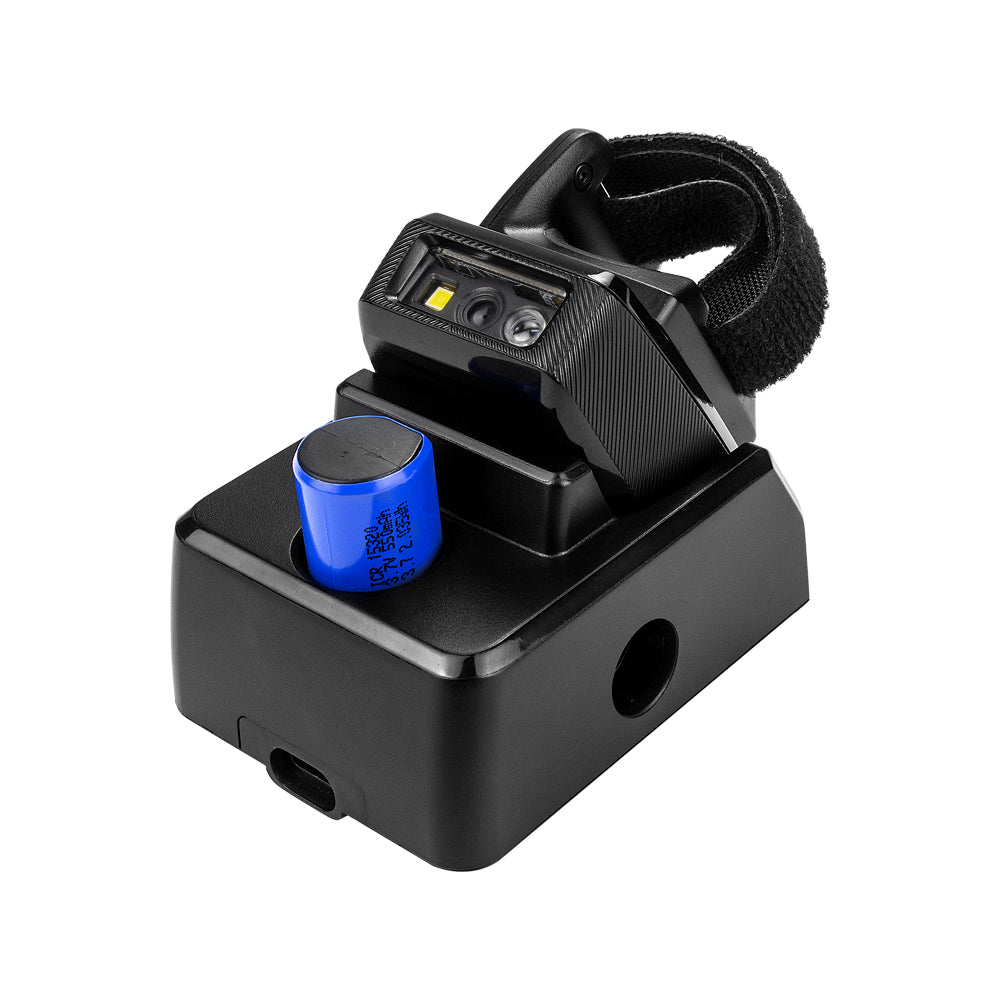 RS 8000 2D Finger Barcode Scanner - Fast Wireless Bluetooth Barcode Reader for Retail, Warehouse & Inventory Management | Perfect for Small Businesses & POS Systems
