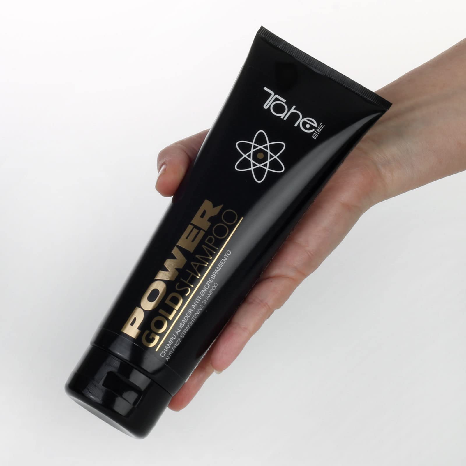 TAHE BOTANIC POWER GOLD SHAMPOO 250ml - Natural Hair Growth & Repair Shampoo for Men & Women - Perfect for Dry, Damaged Hair & Scalp Care