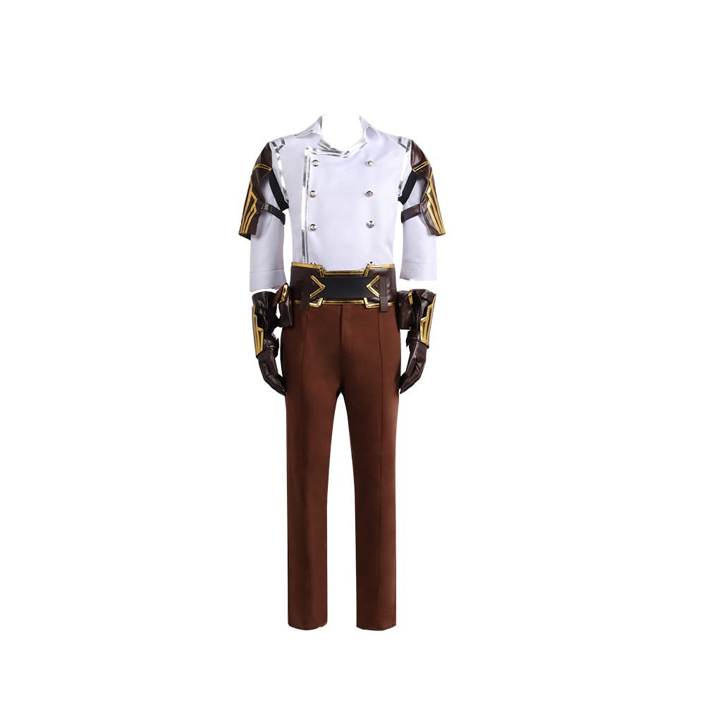 League of Legends Arcane Jayce Halloween Cosplay Costume Set - Custom Size for Men & Women - Perfect for Halloween Parties, Comic Con, and Cosplay Events