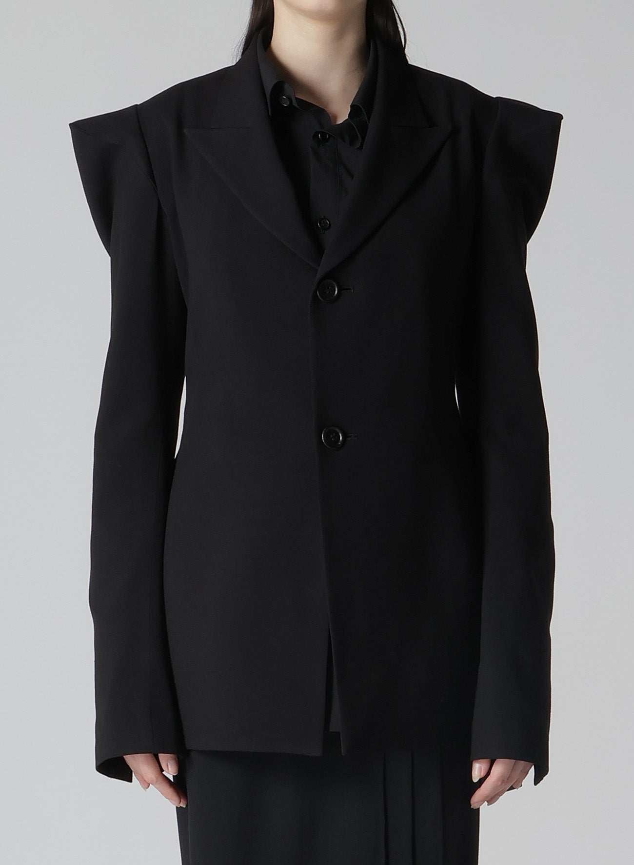 Damaged Gabardine Sleeve Gusset Jacket - Stylish & Durable Men's Outerwear for Casual & Business Wear