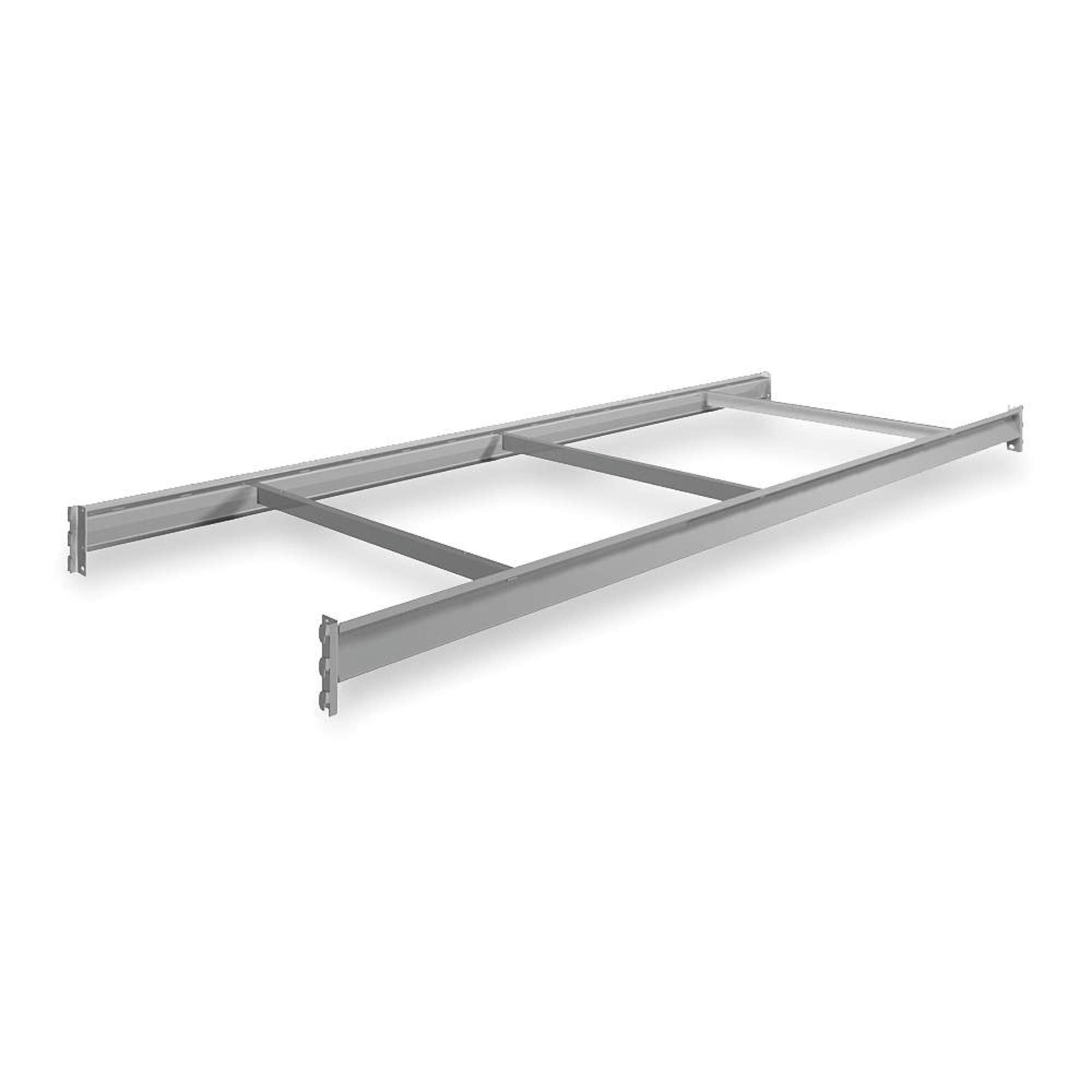 8 Ft Wide Medium Gray Shelf - BPB-96-36 - Perfect for Garage Storage, Home Organization & Office Shelving Solutions