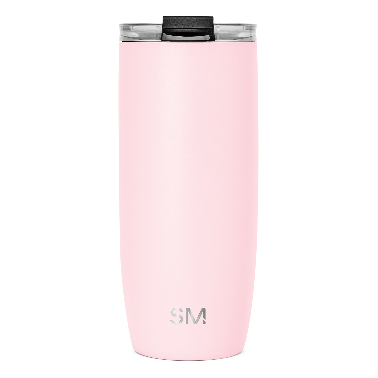 Voyager 20oz Insulated Tumbler with Clear Flip Lid & Straw - Leakproof Stainless Steel Travel Mug for Hot & Cold Drinks - Perfect for Office, Gym, Hiking & Outdoor Activities