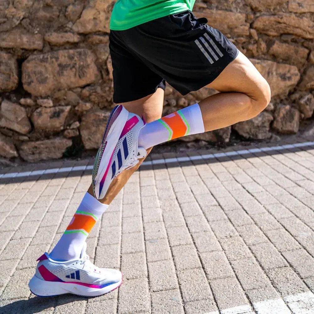Premium Sporcks Running Socks for Men & Women - Breathable Cushioned Athletic Socks for Jogging, Gym & Marathon Training