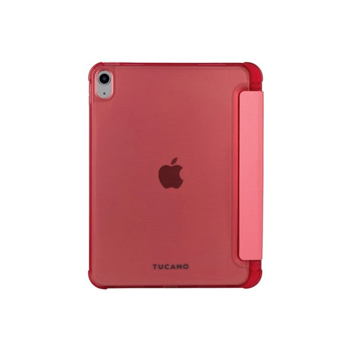Tucano Satin iPad 10th Generation Case - Slim Protective Folio Cover for iPad 10.2 inch (2021 Model) - Soft Pink | Perfect for Work, School & Travel