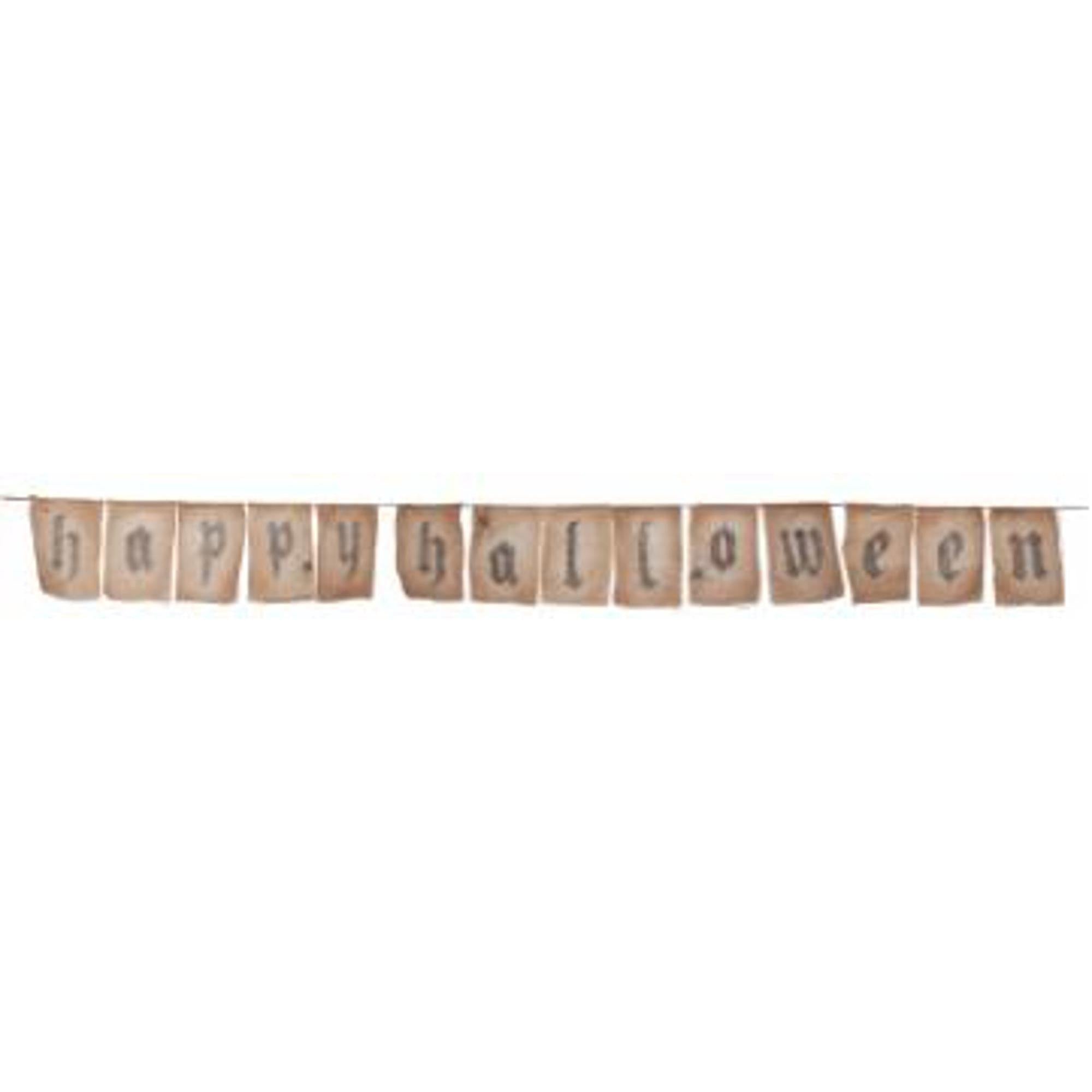 84 Inch Large Happy Halloween Banner - Perfect for Outdoor Decorations, Party Backdrops, and Spooky Home Decor