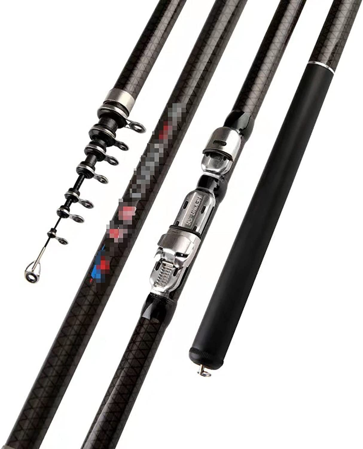 Premium Carbon Fiber Telescopic Fishing Rod - 2.7M Lightweight Super Hard Carp Pole for Freshwater Fishing | Summer Stream & Lake Angling Gear | Ideal for Carp, Bass, and Trout Fishing Adventures