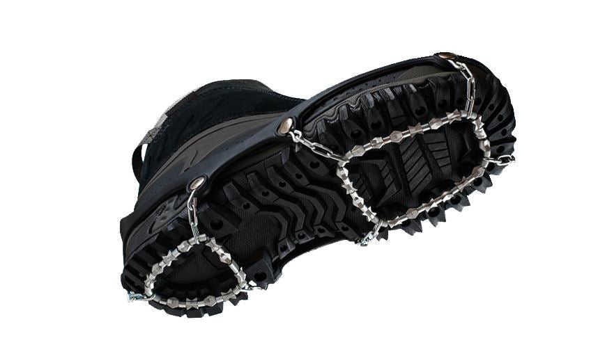 IceTrekkers Diamond Grip Traction Cleats for Shoes - Anti-Slip Ice Snow Grips for Walking, Hiking & Running - Winter Safety Traction Devices for Outdoor Activities