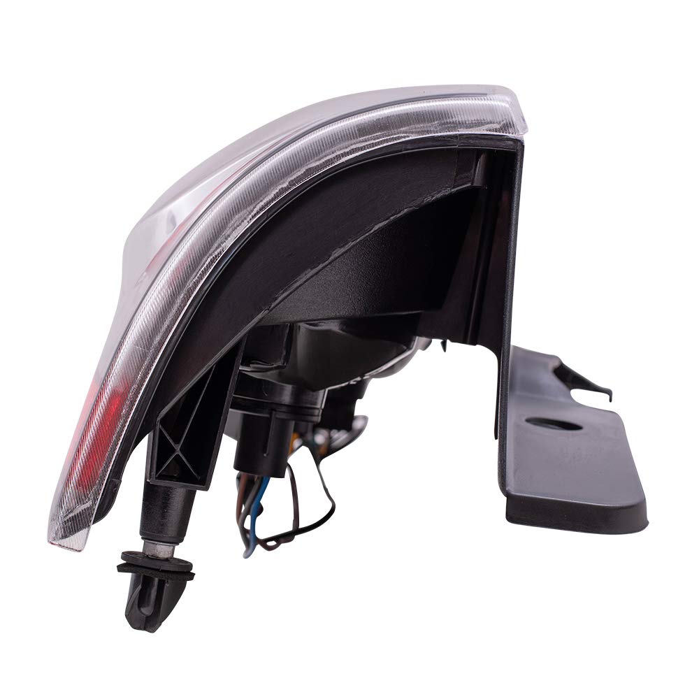 2007-2014 GMC Yukon Denali Replacement Tail Lights Set - Driver & Passenger Side with Black Bezels (Part #25975977, 25975978) | Durable LED Brake Lights for Enhanced Safety & Style | Perfect for Night Driving & Off-Road Adventures