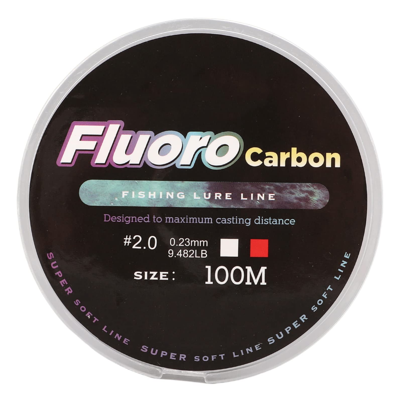 Tgoon 100M Nylon Fishing Line - High Strength, Durable & Lightweight for Pool Fishing (2.0) | Perfect for Freshwater, Saltwater & Ice Fishing
