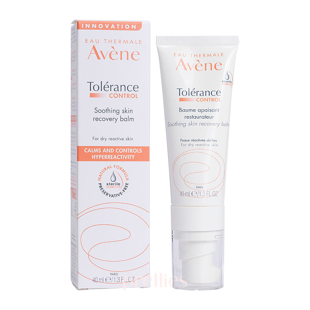 Avene Tolerance Control Soothing Skin Recovery Balm 40ml - Sensitive Skin Moisturizer for Face & Body - Perfect for Dry, Irritated Skin & Post-Procedure Care