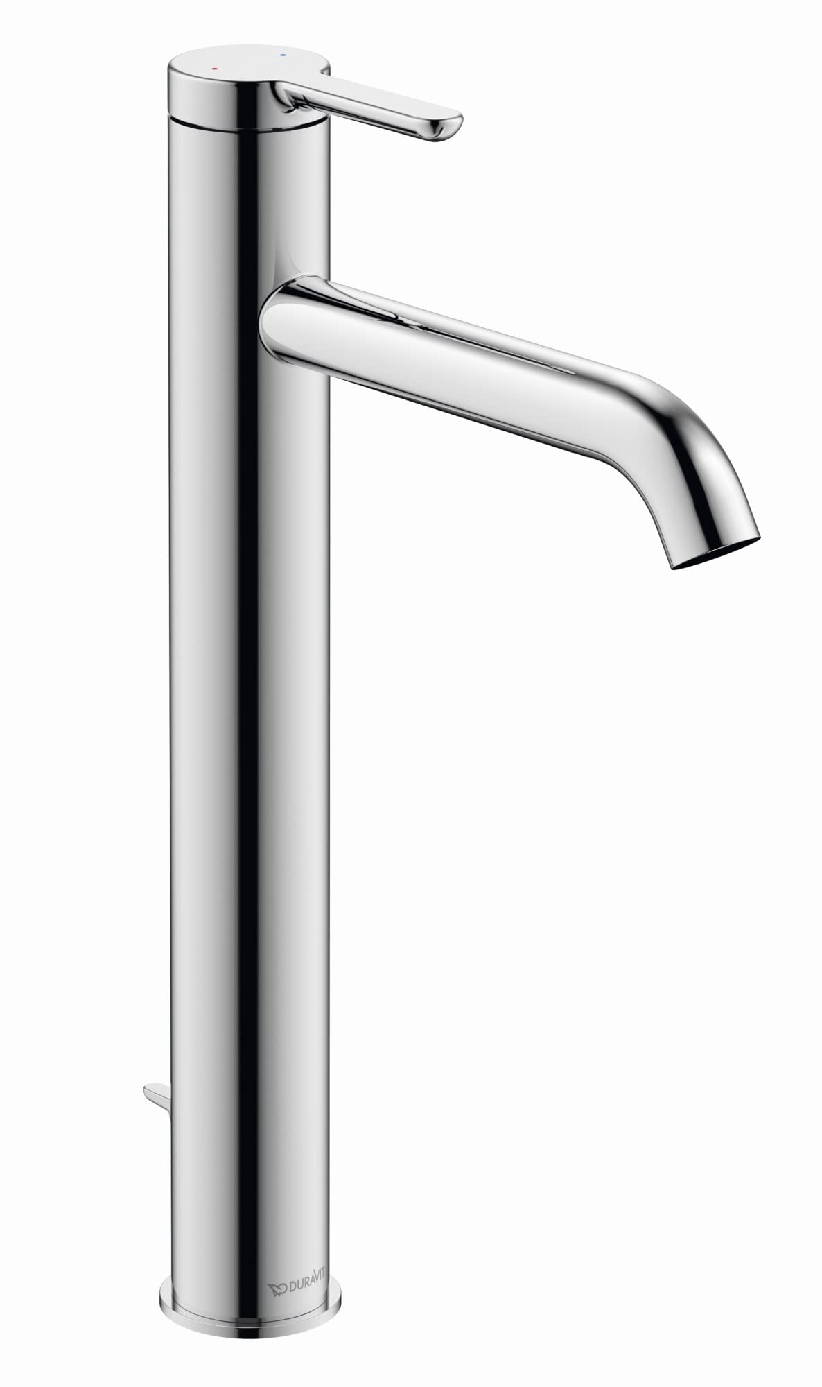 Duravit C11040001U10 Chrome Bathroom Faucet Set - Modern Bathroom Sink Faucet with Matching Accessories for Home & Hotel Renovation