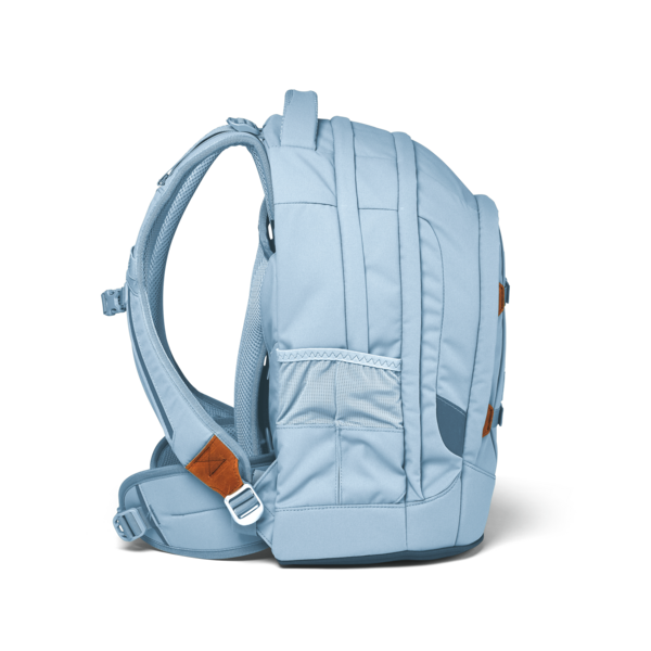 Satch Pack Nordic Ice Blue Backpack - Waterproof Travel Laptop Bag for Men & Women, Perfect for Hiking, Commuting, and Business Trips