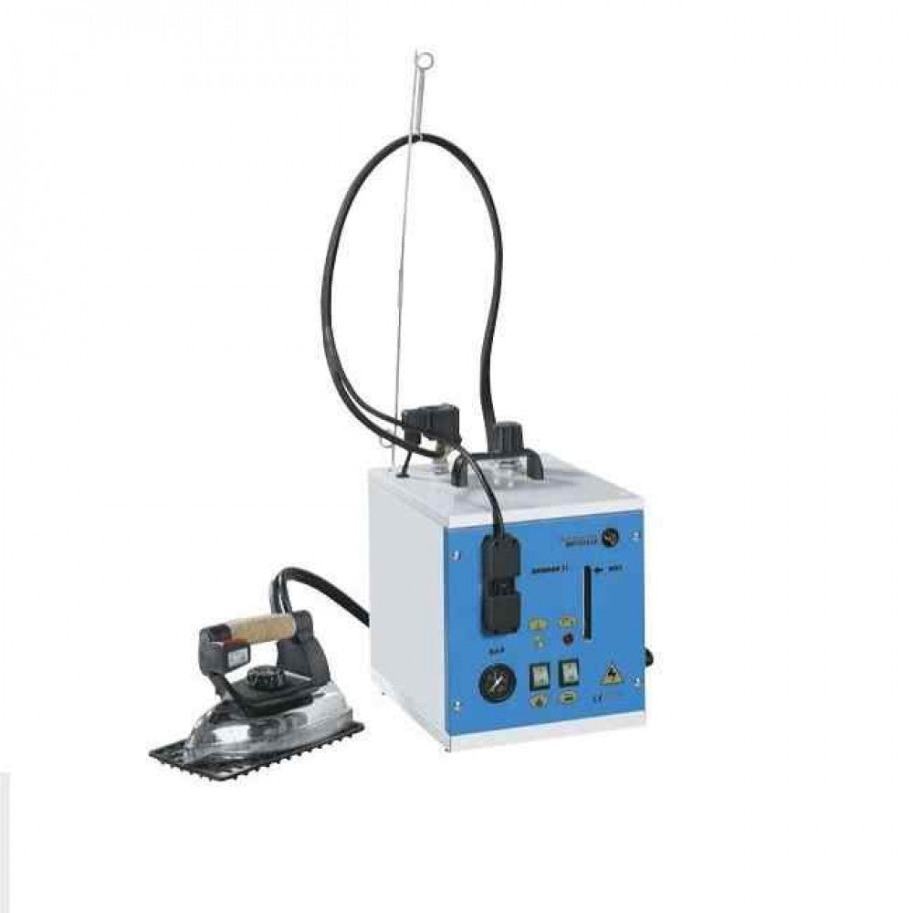 Battistella Barbara 4.5L Steam Boiler and Iron Combo Set for Professional Garment Care - Perfect for Home Tailoring, Laundry Shops & Fabric Steaming