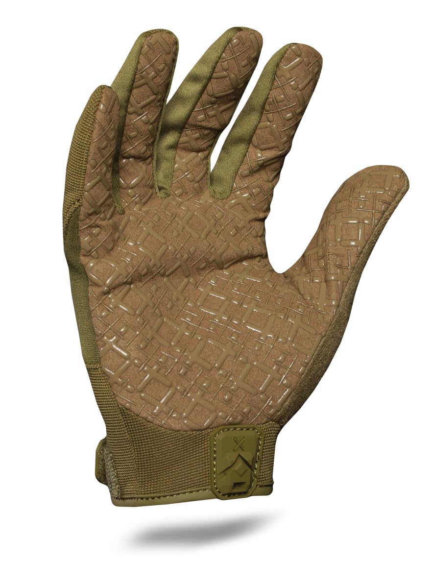 Ironclad Tactical Operator Grip Gloves - Heavy Duty Work Gloves for Construction, Shooting & Outdoor Activities - Non-Slip, Cut Resistant & Durable Safety Gloves for Men & Women