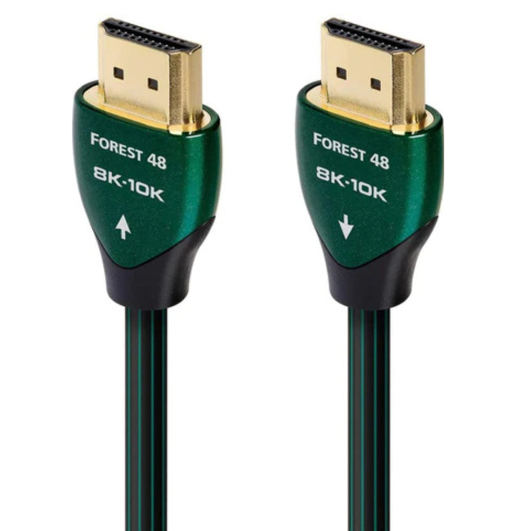 AudioQuest Forest 48 HDMI Ultra High Speed 48Gbps 2.1 Cable - 8K 60Hz, 4K 120Hz, HDR, eARC - Perfect for Home Theater, Gaming, and 4K/8K TV Setup