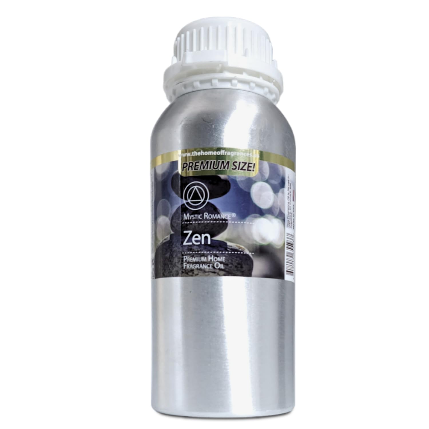 Premium My Way Zen Fragrance Oil for Aroma Diffusers & Oil Lamps - 600ml Home Scent Essential Oil for Relaxation, Meditation & Spa Atmosphere