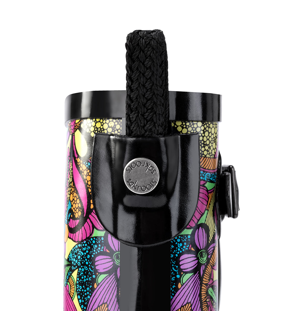 Rhythm Rain Boots for Women - Waterproof Rubber Rain Boots with Comfortable Cushioning - Perfect for Gardening, Hiking & Outdoor Activities
