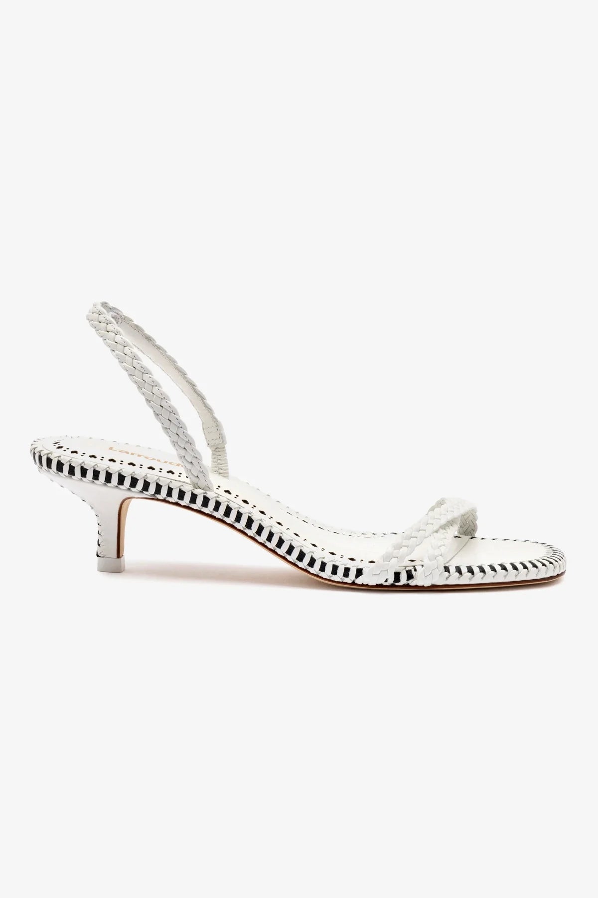 Mini Annie Sandal In White Leather - Women's Comfortable Casual Leather Sandals for Summer Beach Walking & Outdoor Activities
