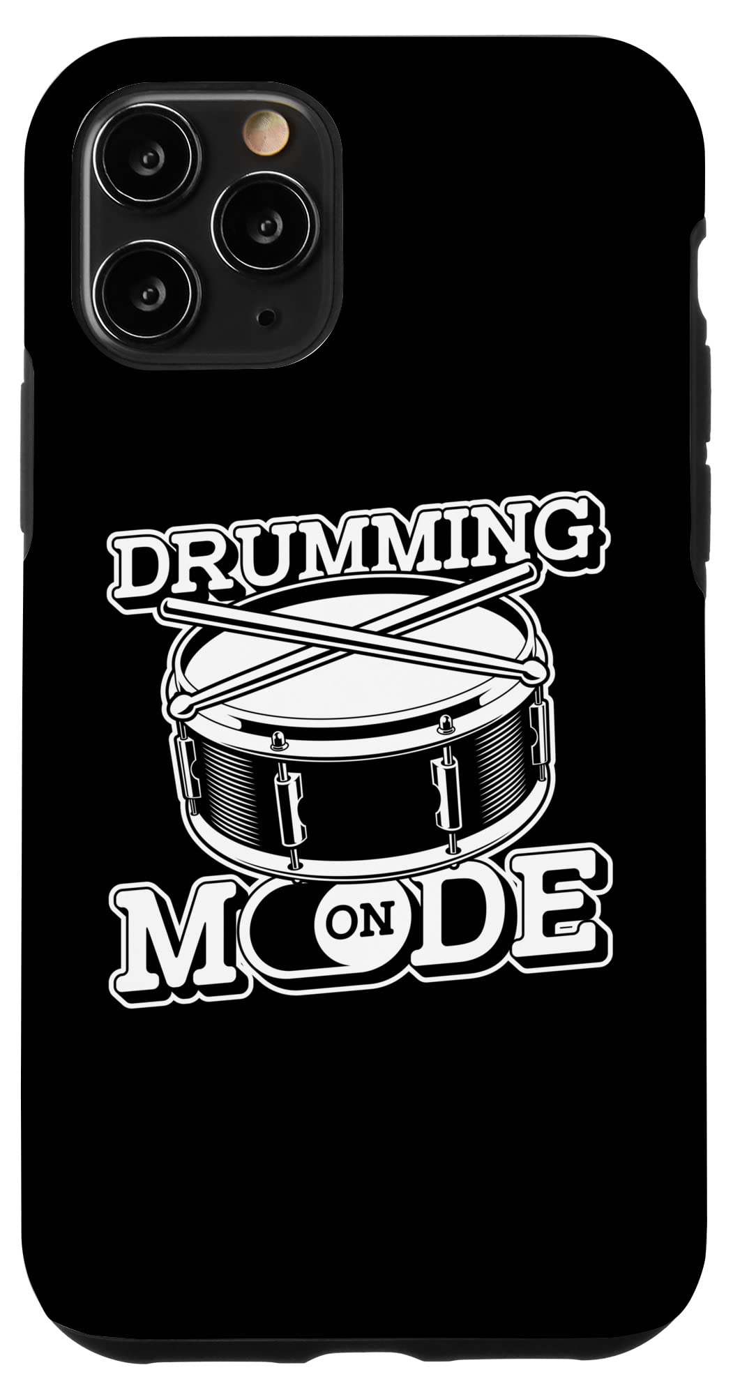 iPhone 11 Pro Drumming Case - Shockproof Snare Drum Design for Marching Band Musicians | Perfect for Performances, Rehearsals & Music Lovers