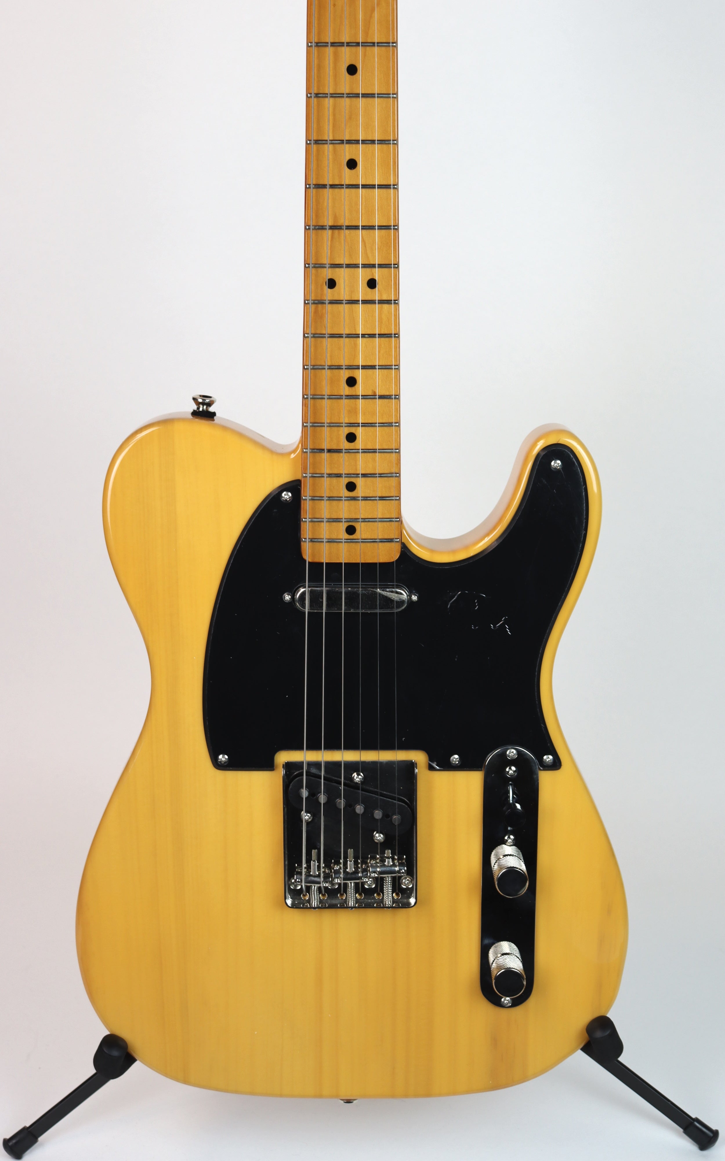 Squier Classic Vibe '50s Telecaster Electric Guitar in Butterscotch Blonde with Fender Mustang LT25 Amp Bundle - Perfect for Beginners, Home Practice & Small Gigs