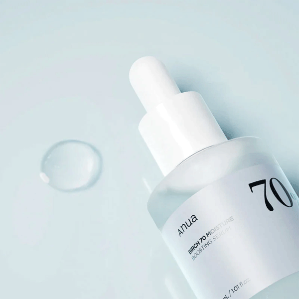 Anua Birch Moisture Boosting Serum 30ml - Hydrating Face Serum for Dry Skin | Korean Skincare with Natural Ingredients | Perfect for Daily Moisturizing Routine & Night Care
