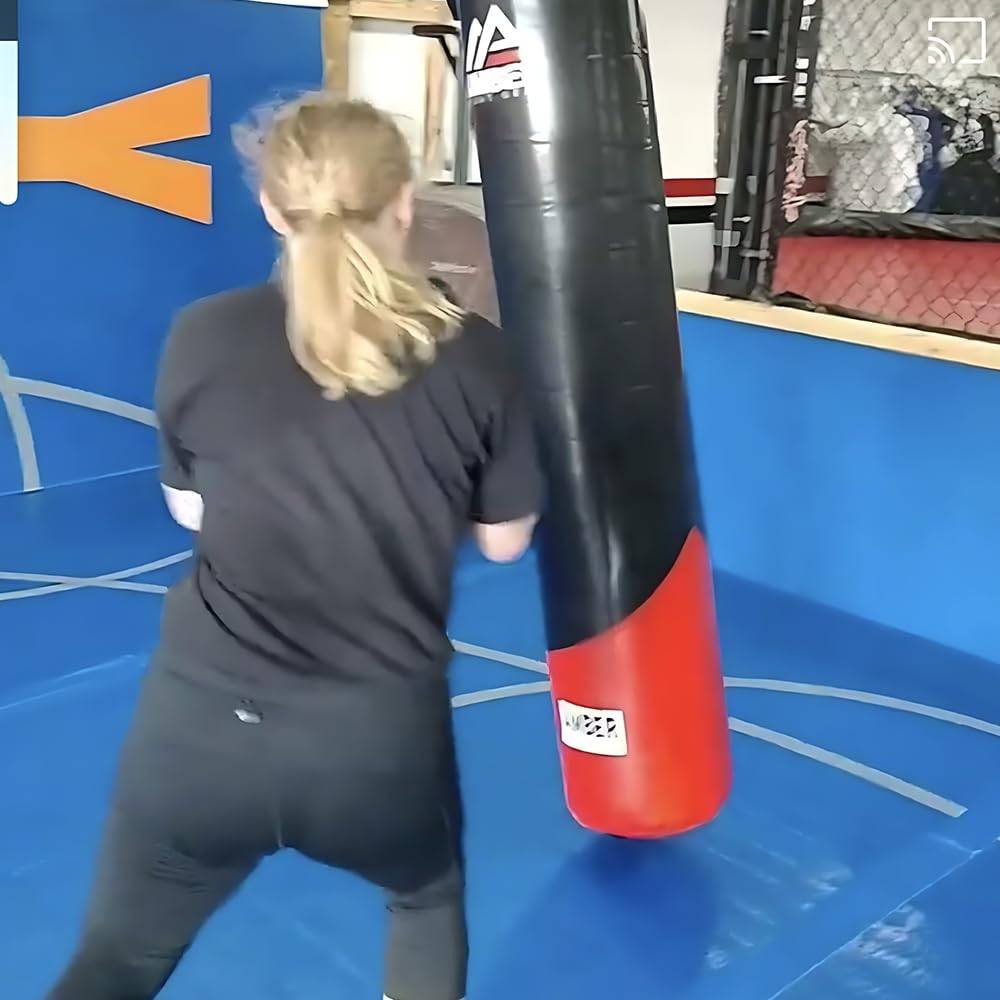 6ft Heavy Duty Punching Bag for Boxing, MMA, Muay Thai - Professional Training Equipment for Home Gym & Fitness Workout - Perfect for Strength Training & Martial Arts Practice
