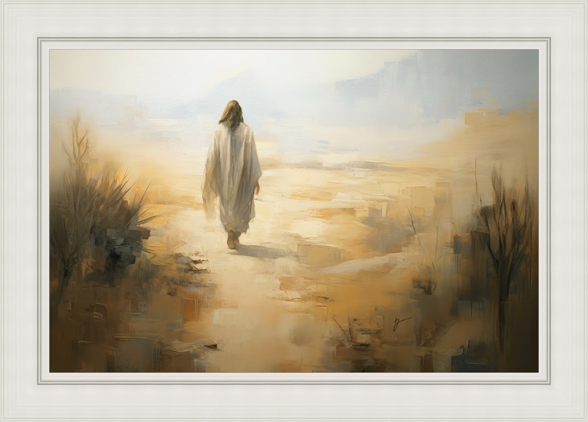 Embracing The Whispers of Solitude - Inspirational Wall Art for Home & Office Decor | Perfect for Meditation Rooms, Living Spaces & Gift Giving