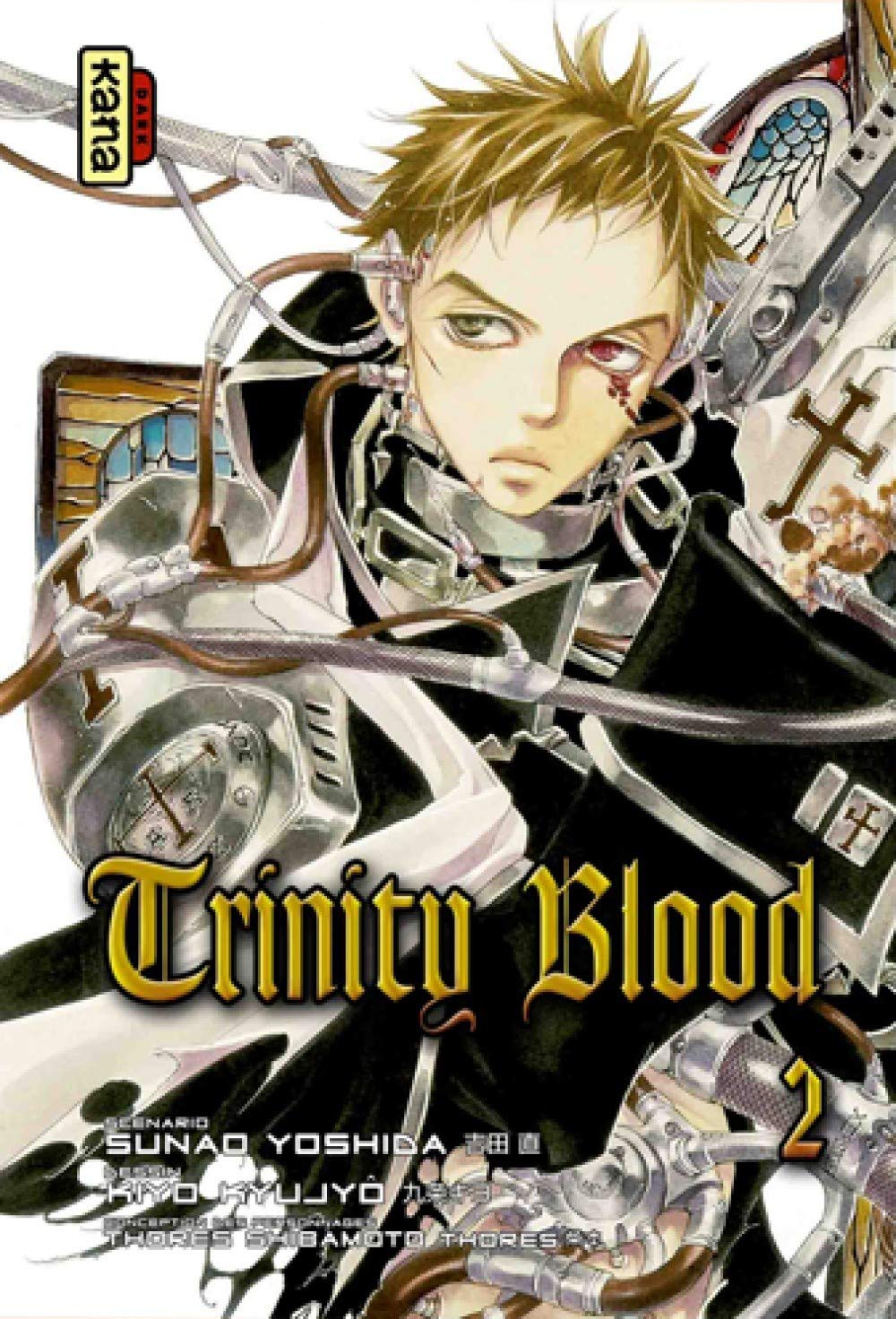 Trinity Blood Manga Volume 2 - Anime Graphic Novel, Vampire Action Series | Perfect for Anime Collectors & Vampire Fantasy Fans