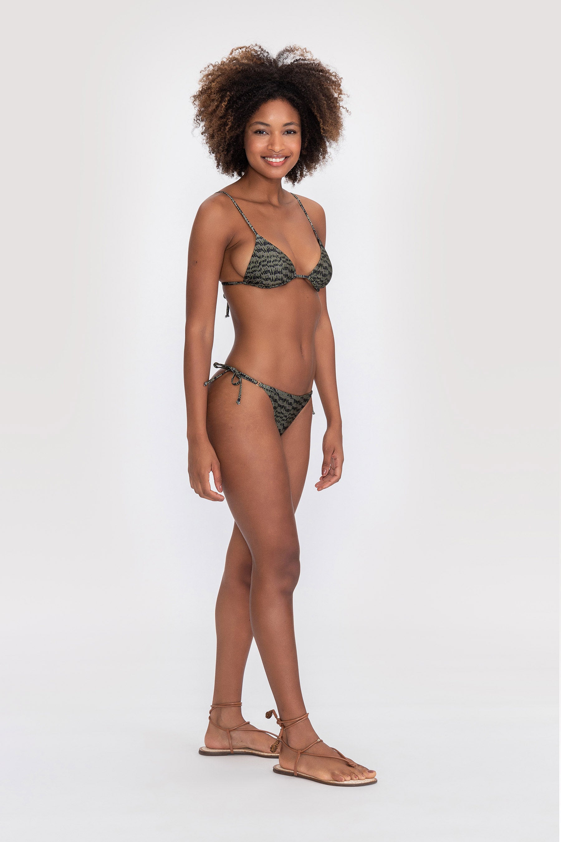 Roots Thong Tie Bottom - Comfortable Women's Underwear for Everyday Wear, Yoga & Lounge