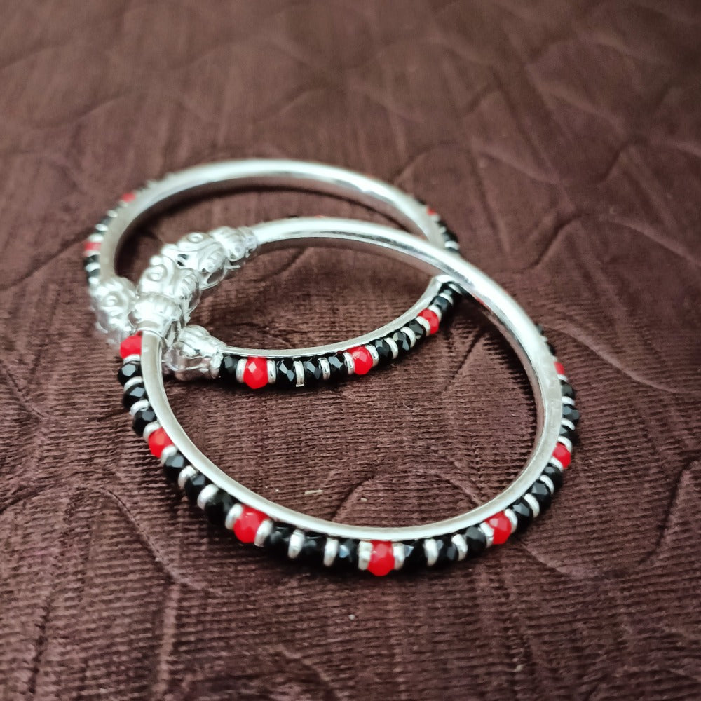925 Sterling Silver Unisex Baby Bangle Bracelet Set - Hypoallergenic & Tarnish Resistant - Perfect for Christening, Baby Shower Gifts & Newborn Fashion Accessories