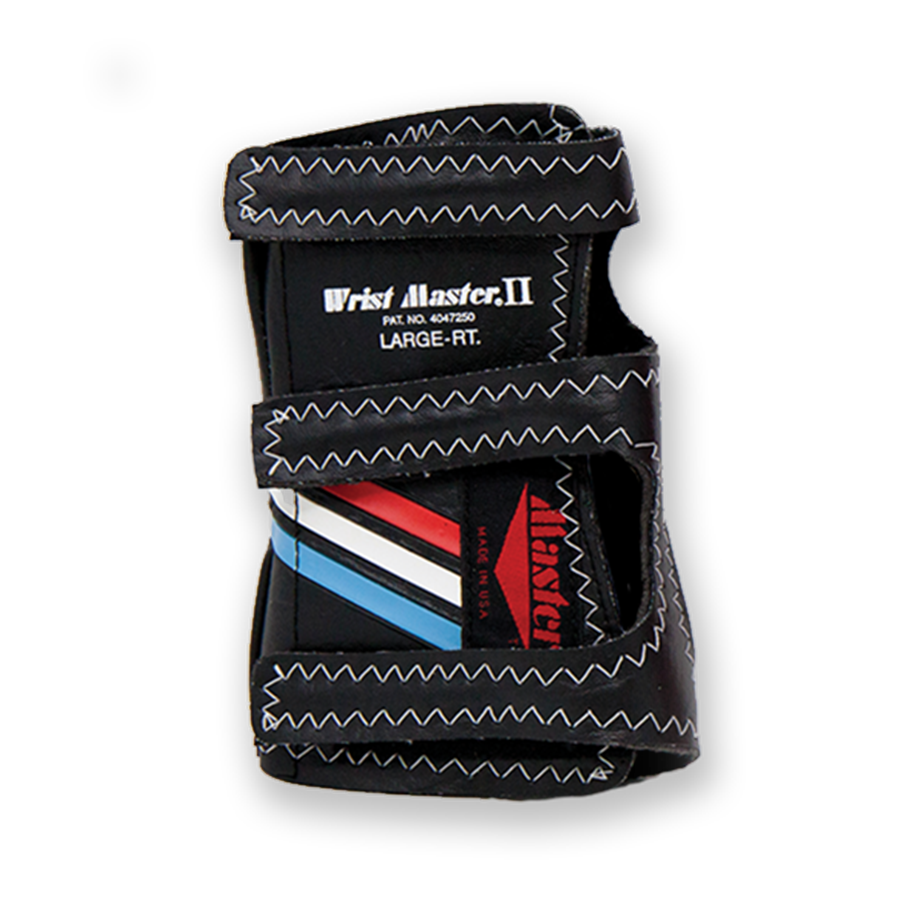 Master Wrist Master II Black Bowling Glove - Professional Support for Bowlers - Perfect for League Play & Practice Sessions