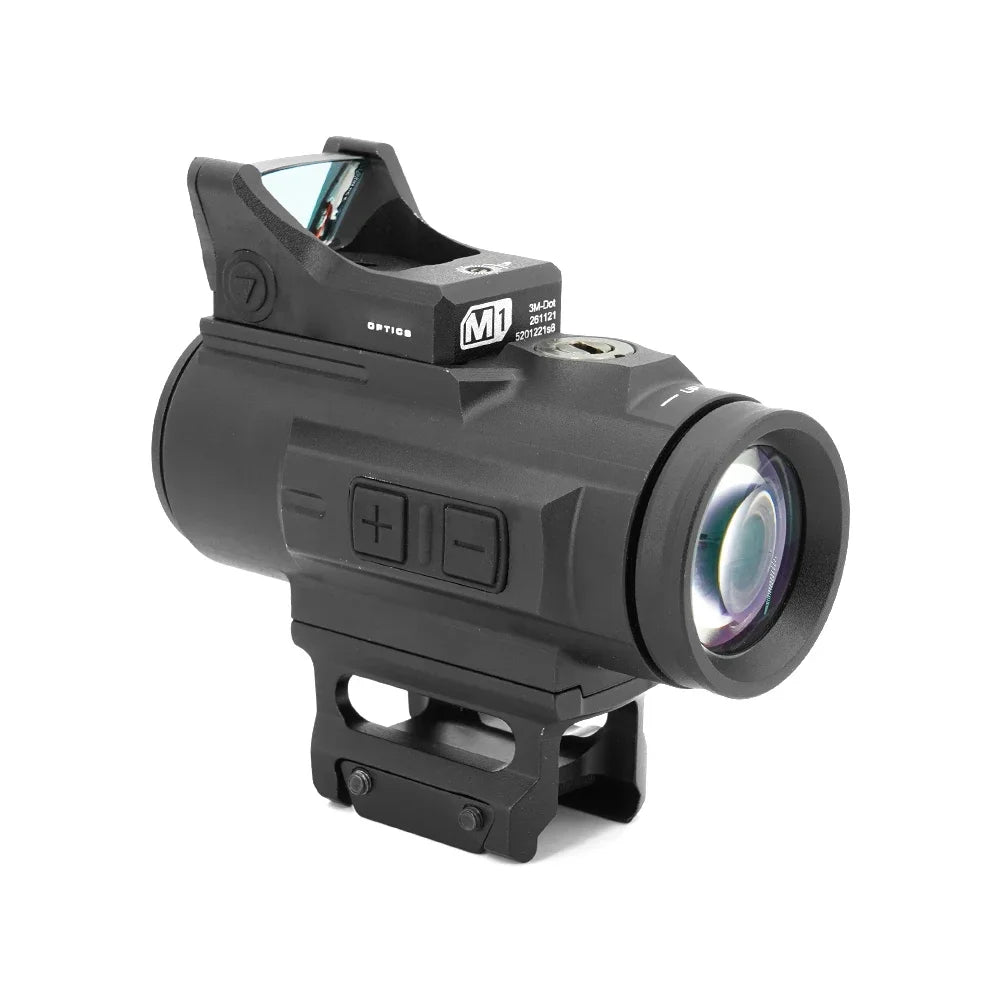 SPECPRECISION Red Dot Sight Tactical HD GEN II 5X Prism Scope for AR-15 Rifle with BDC4 Reticle | Fully Multi-Coated Lens | Perfect for Hunting, Tactical Shooting & Outdoor Adventures
