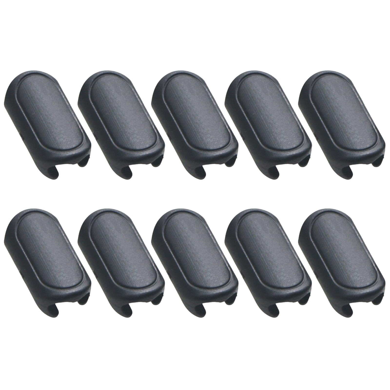 NUEAYMS 10 Pcs Bike Cable Clips - Road Bicycle Brake & Shifter Cable Housing Guide Clips - Durable Frame Buckle for Secure Cable Management - Perfect for Mountain, Road & Commuter Bikes