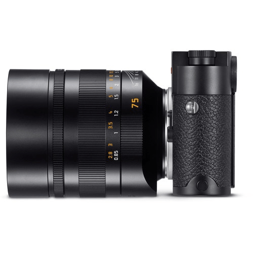 Leica NOCTILUX-M 75mm f/1.25 ASPH Lens for M-Mount Cameras - Perfect for Low Light Photography, Portraits & Professional Videography