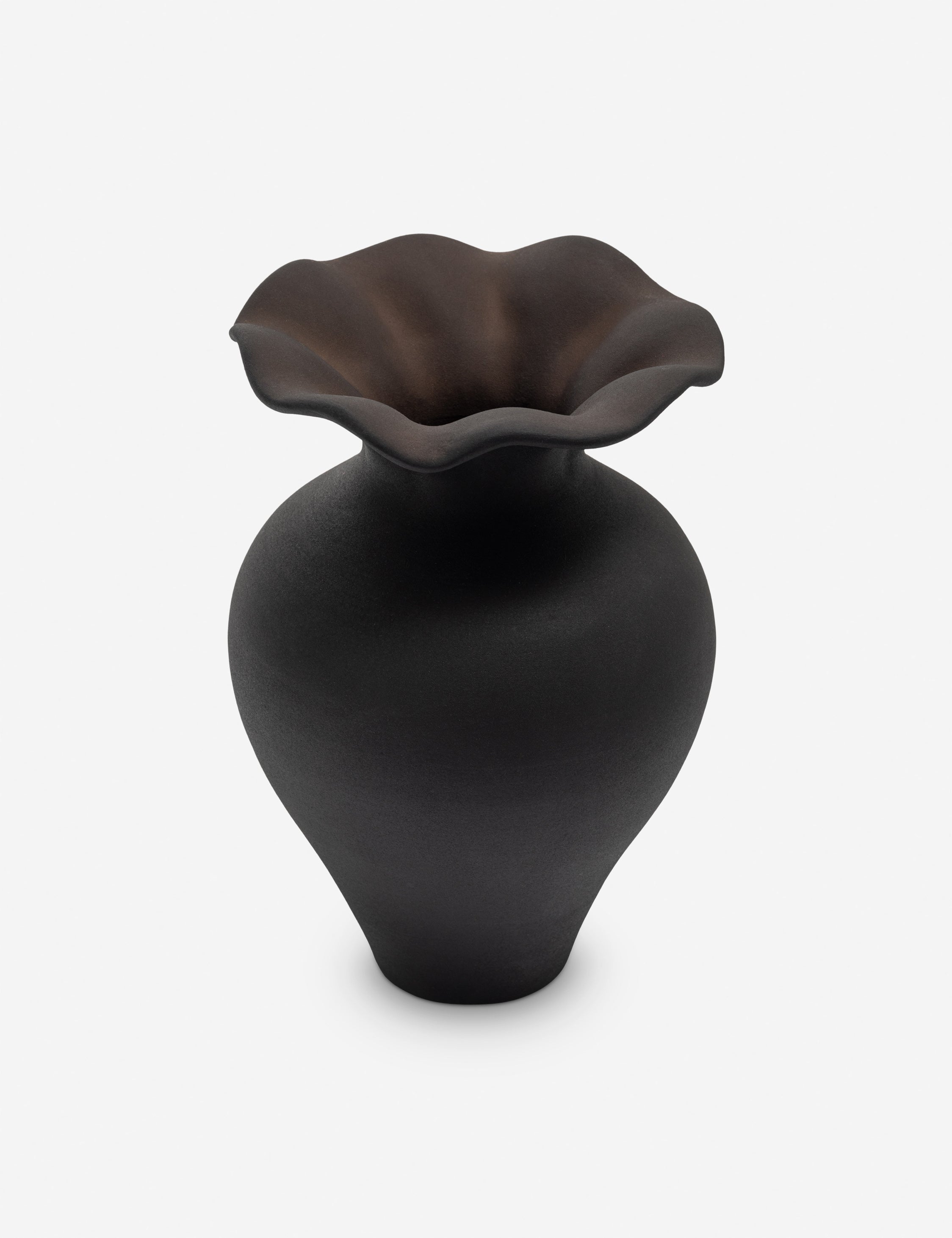 Dosman Decorative Vase - Modern Ceramic Flower Vase for Home Decor, Living Room, Dining Table Centerpiece | Perfect for Fresh Flowers, Artificial Plants & Interior Design