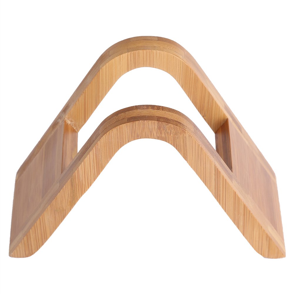 Wooden Coffee Filter Paper Holder - Durable Wooden Paper Filter Bracket Dispenser Rack for Espresso Machine & Coffee Maker | Perfect for Kitchen Countertop & Coffee Station Organization